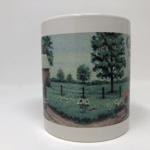 Grandpa You're A Classic Coffee Mug Gift Classic Car Design Vintage 1998 NOS - Picture 3 of 11